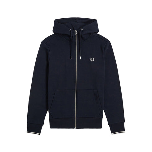 Felpa Uomo con iconico ricamo logo e cappuccio con coulisse